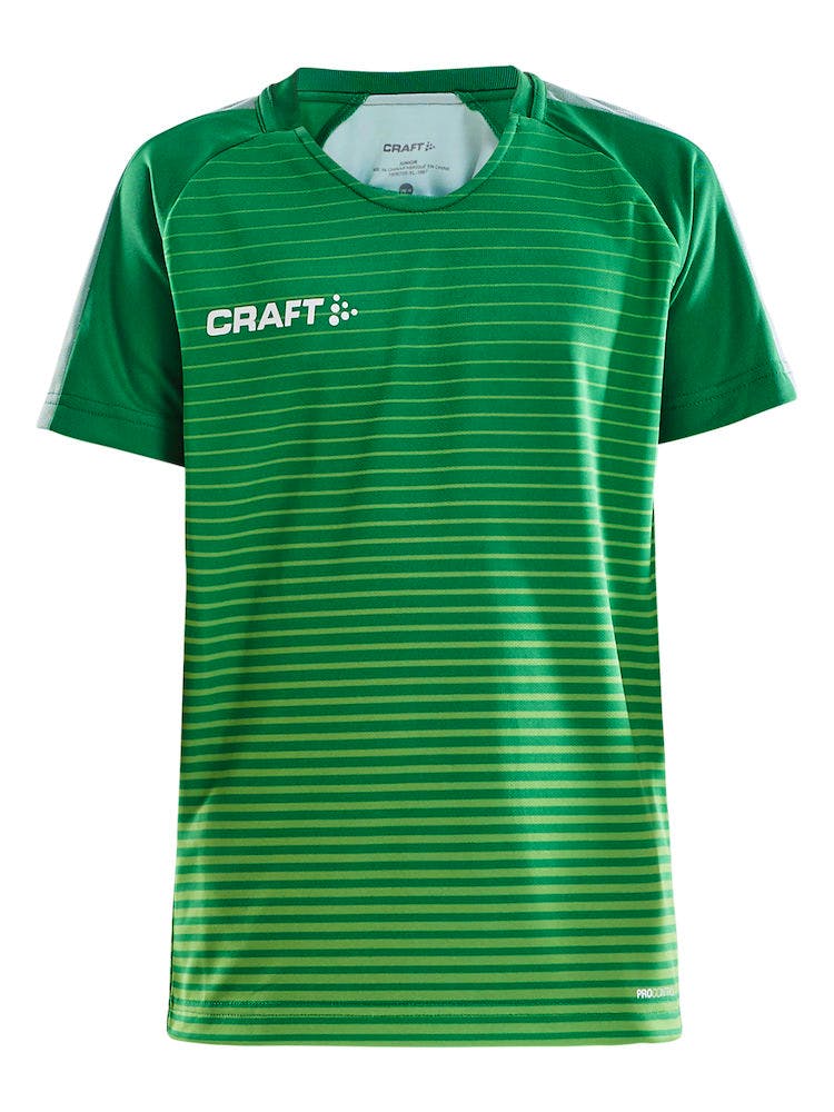 Pro Control Stripe Jersey Jr Team Green/Craft Green