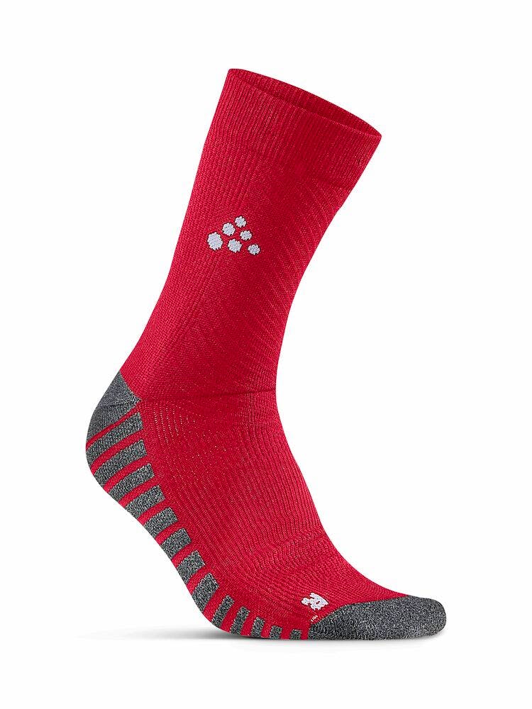 Progress Anti Slip Mid Sock Röd