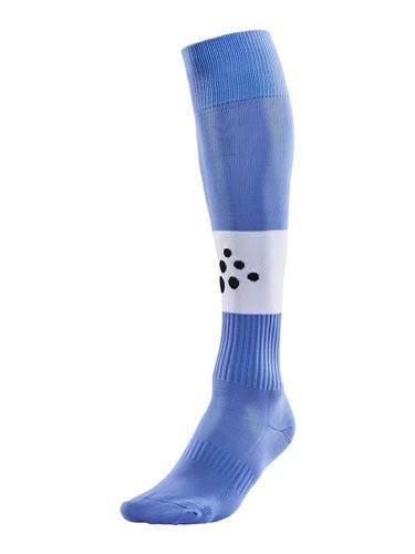 SQUAD Sock Contrast Ljusblå/Vit
