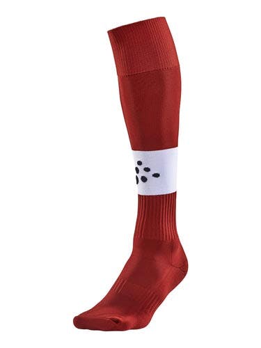 SQUAD Sock Contrast Röd/Vit