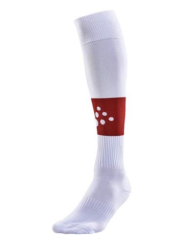 SQUAD Sock Contrast Vit/Röd