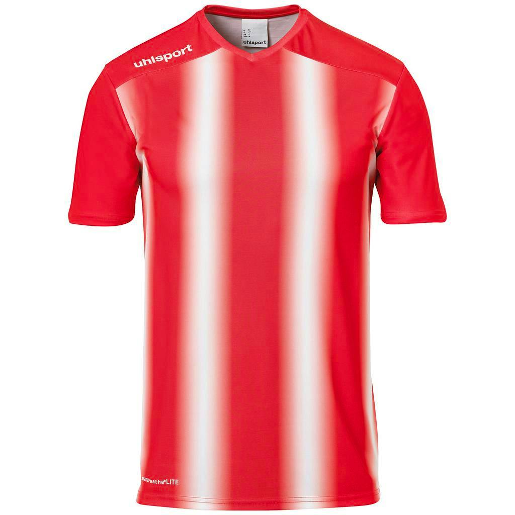 Stripe 2.0 Shirt Shortsleeved Röd/Vit